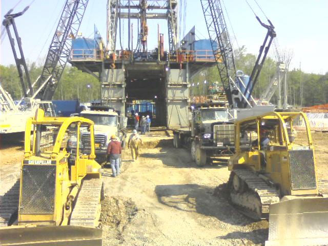 Dozer Services Provided For Rig Skid
